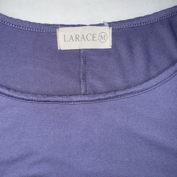 Larace Tunic Top Women M Relaxed Fit Everyday Basic Casual Loungewear Essential - Picture 6 of 10